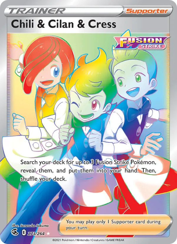 Chili & Cilan & Cress full card art
