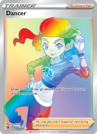 Dancer #274 · Fusion Strike Pokémon card