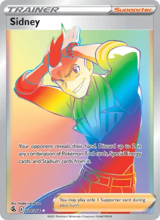 Sidney #279 · Fusion Strike Pokémon card