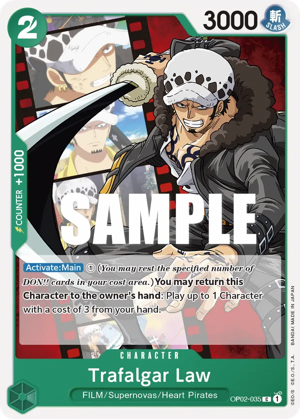 Trafalgar Law full card art