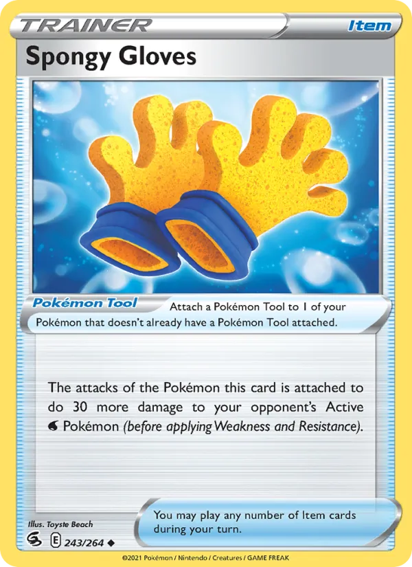 Spongy Gloves full card art