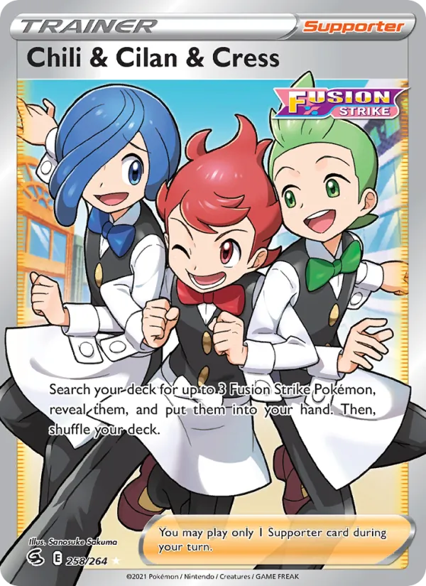 Chili & Cilan & Cress full card art