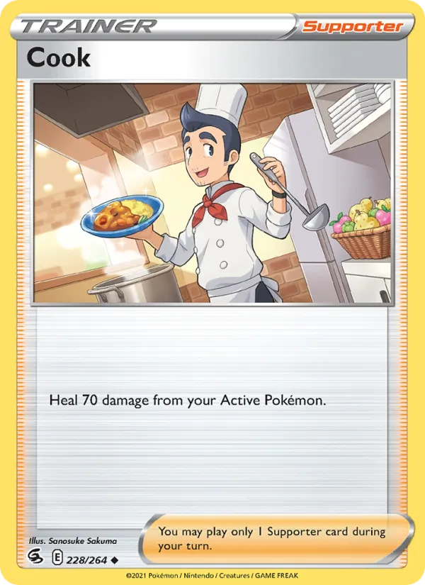 Cook full card art