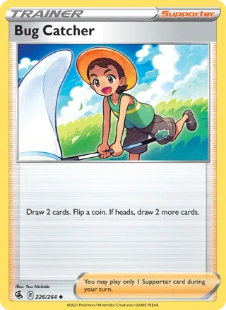 Bug Catcher #226 · Fusion Strike Pokémon card