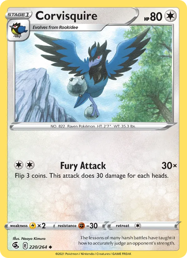 Corvisquire full card art