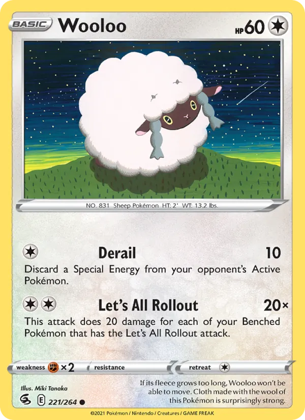 Wooloo full card art