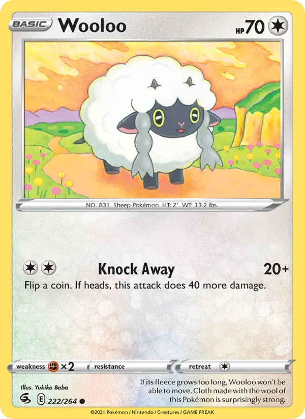 Wooloo full card art