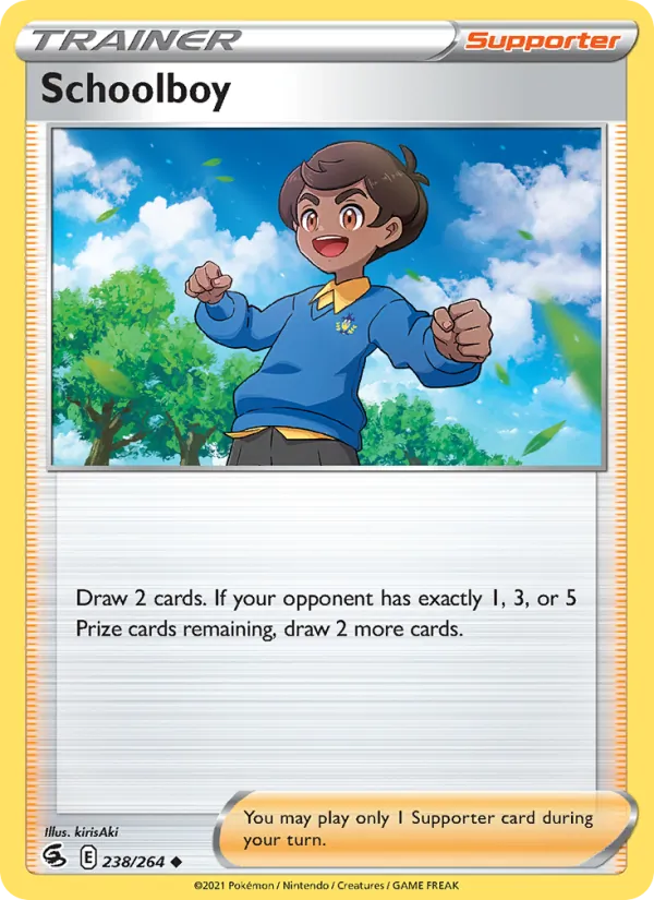 Schoolboy full card art