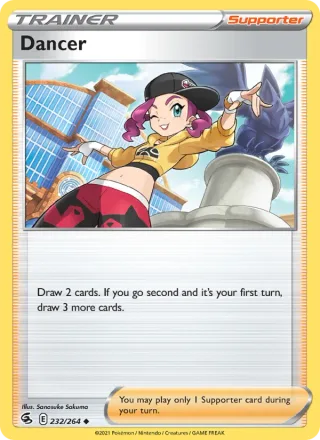 Dancer #232 · Fusion Strike Pokémon card