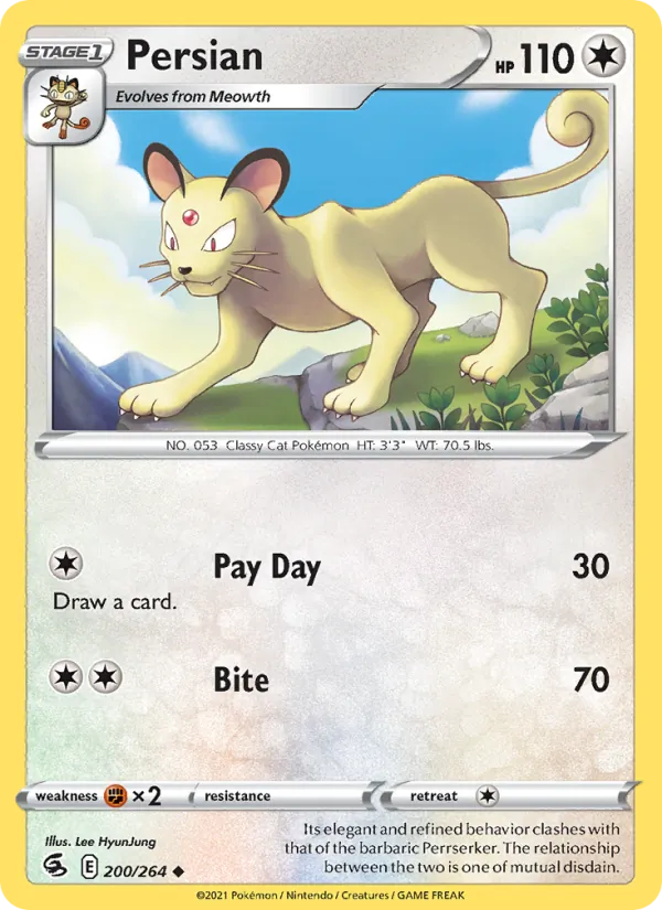 Persian full card art