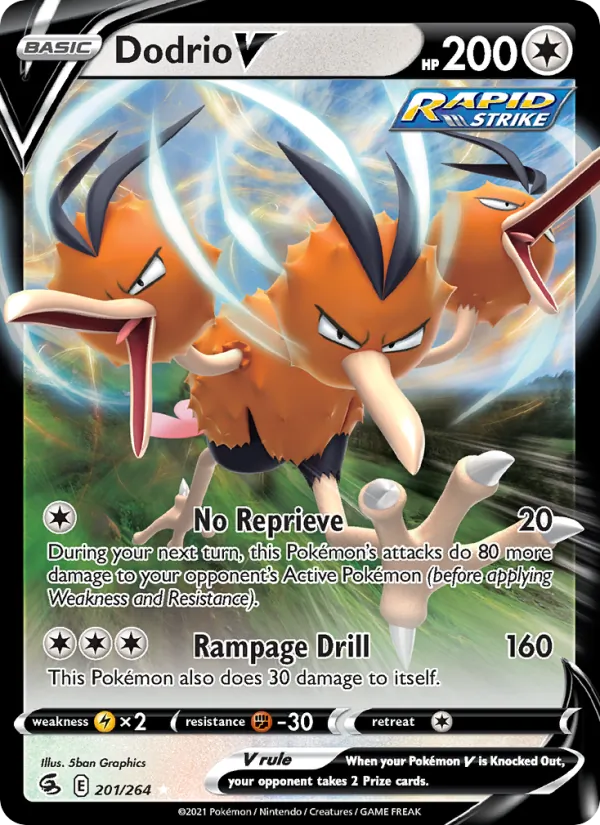 Dodrio V full card art
