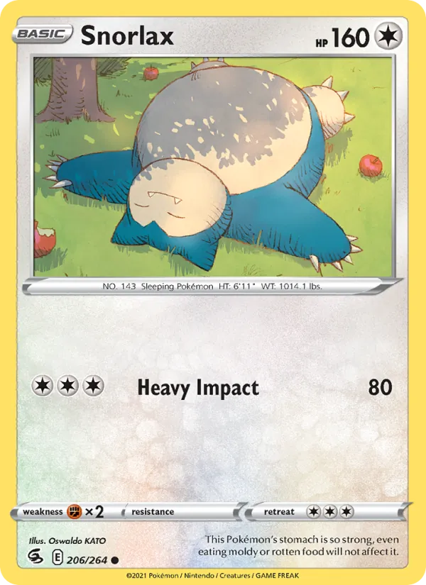 Snorlax full card art