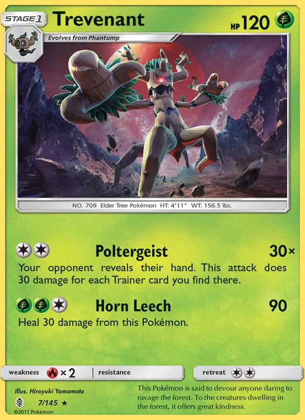 Trevenant full card art
