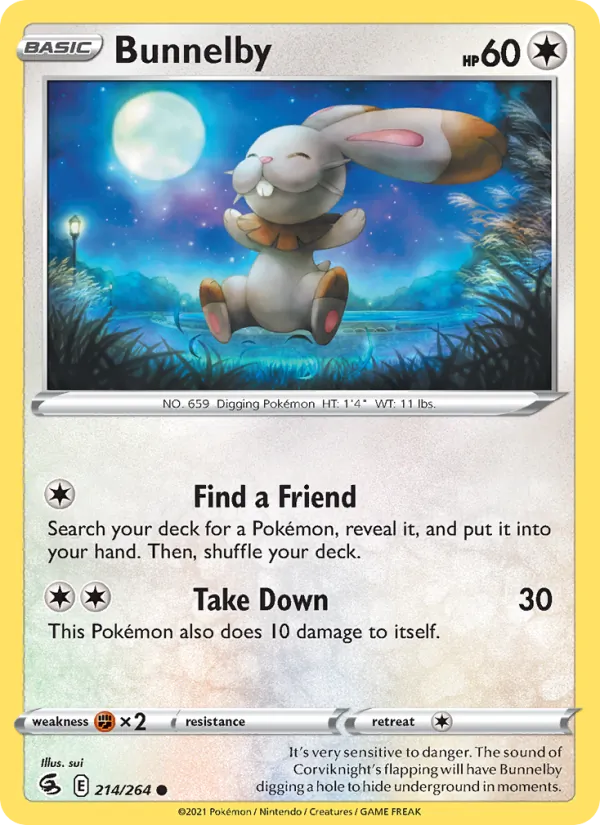 Bunnelby full card art