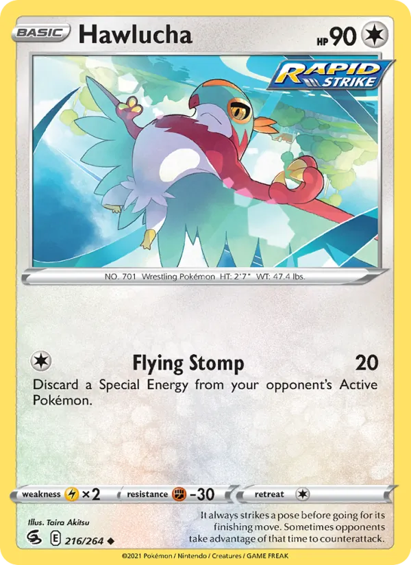 Hawlucha full card art