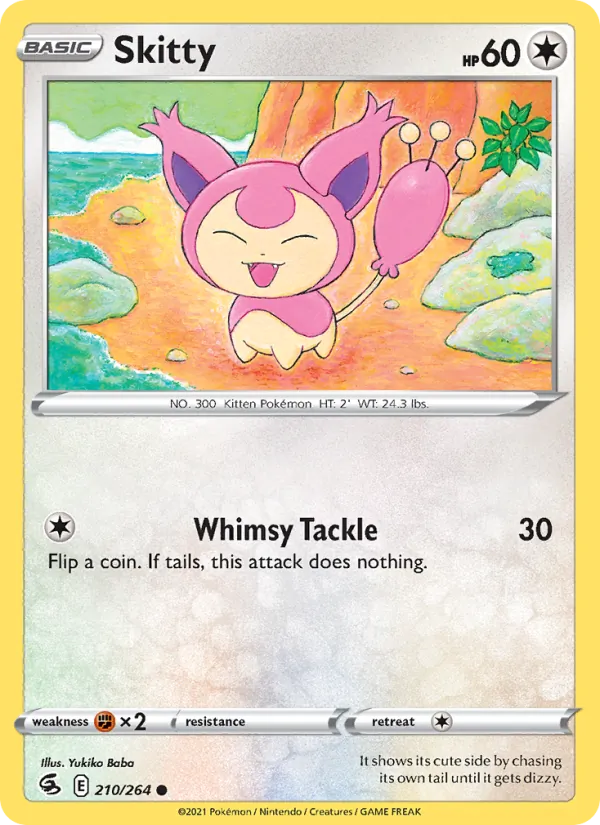 Skitty full card art