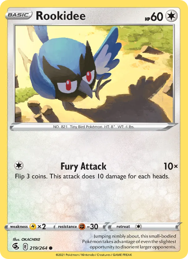 Rookidee full card art