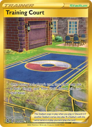 Training Court #282 · Fusion Strike Pokémon card