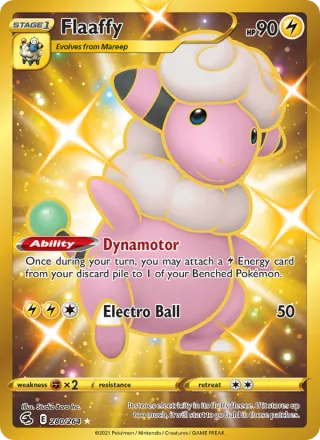 Flaaffy #280 · Fusion Strike Pokémon card