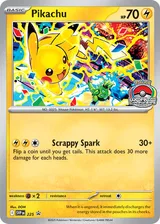 Pikachu · SVP Black Star Promos Pokémon card