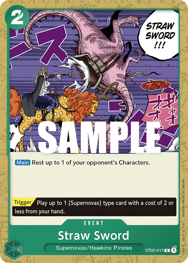 Straw Sword full card art