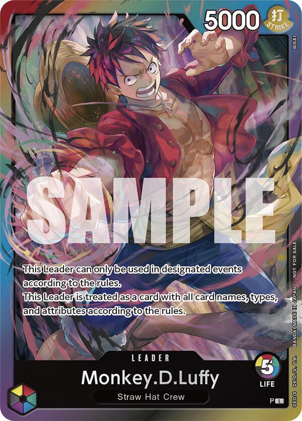 Monkey.D.Luffy (Sealed Battle 2024 Vol. 2) full card art