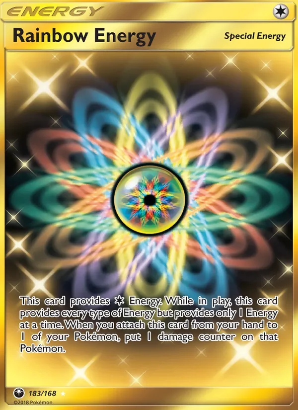 Rainbow Energy full card art