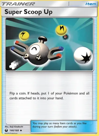 Super Scoop Up #146 · Celestial Storm Pokémon card