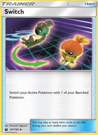 Switch #147 · Celestial Storm Pokémon card