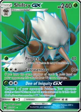 Shiftry GX · Celestial Storm Pokémon card