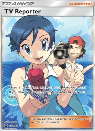 TV Reporter #167 · Celestial Storm Pokémon card