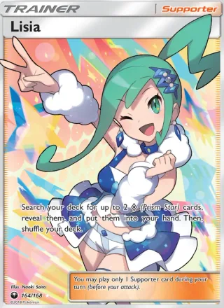 Lisia #164 · Celestial Storm Pokémon card