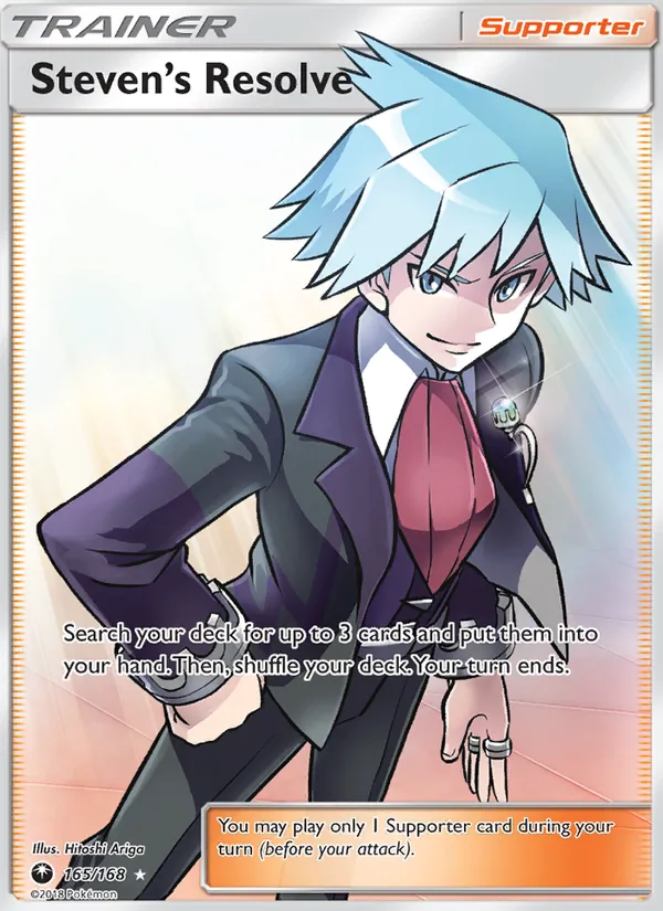 Steven’s Resolve full card art