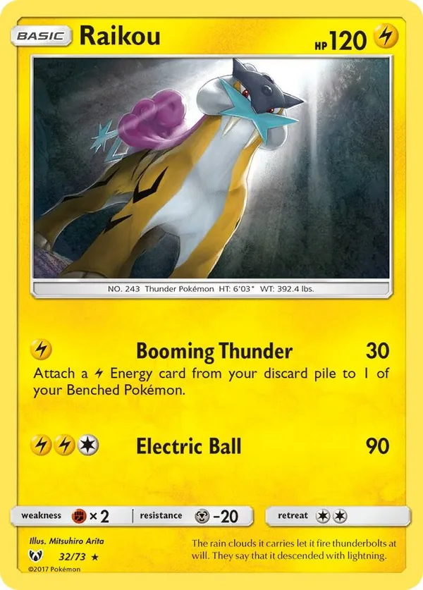Raikou full card art