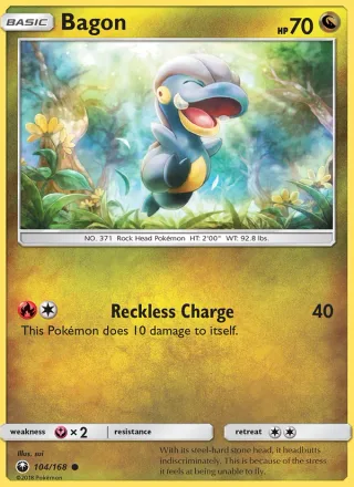 Bagon #104 · Celestial Storm Pokémon card