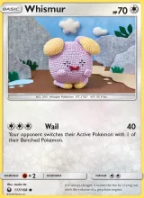Whismur · Celestial Storm Pokémon card