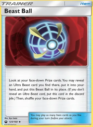 Beast Ball #125 · Celestial Storm Pokémon card