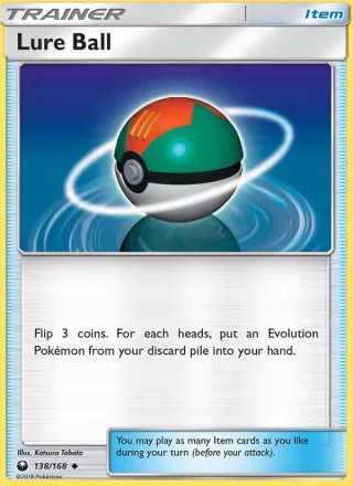 Lure Ball #138 · Celestial Storm Pokémon card