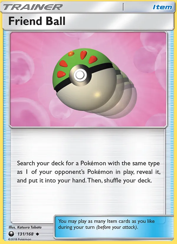Friend Ball full card art
