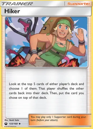 Hiker #133 · Celestial Storm Pokémon card