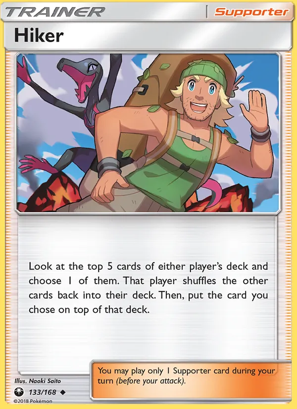 Hiker full card art