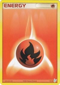 Fire Energy #11 · EX trainer Kit 2 (Minun) Pokémon card
