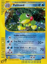 Politoed · Skyridge Pokémon card