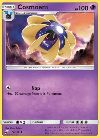 Cosmoem #70 · Team Up Pokémon card
