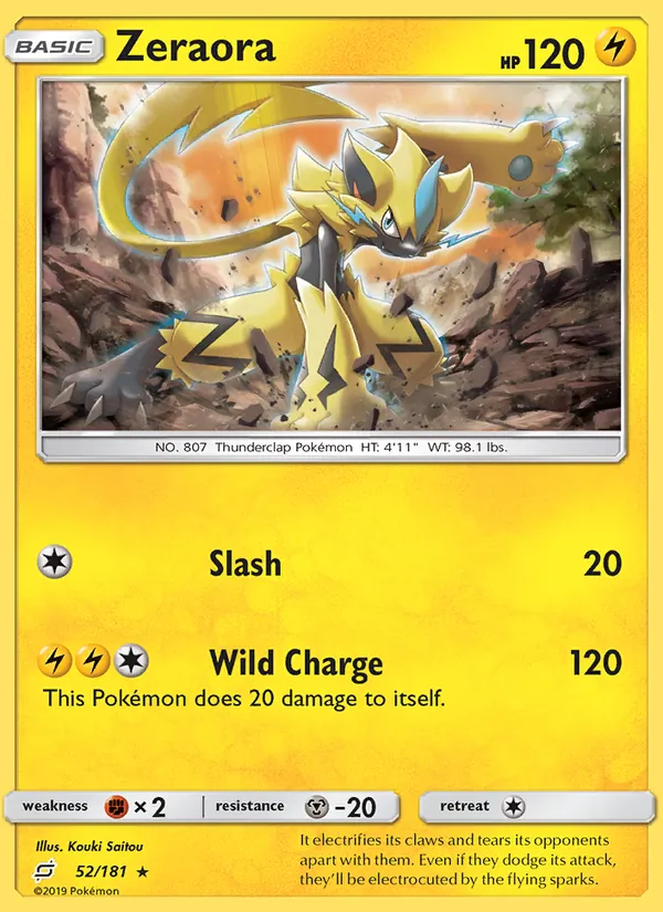 Zeraora full card art