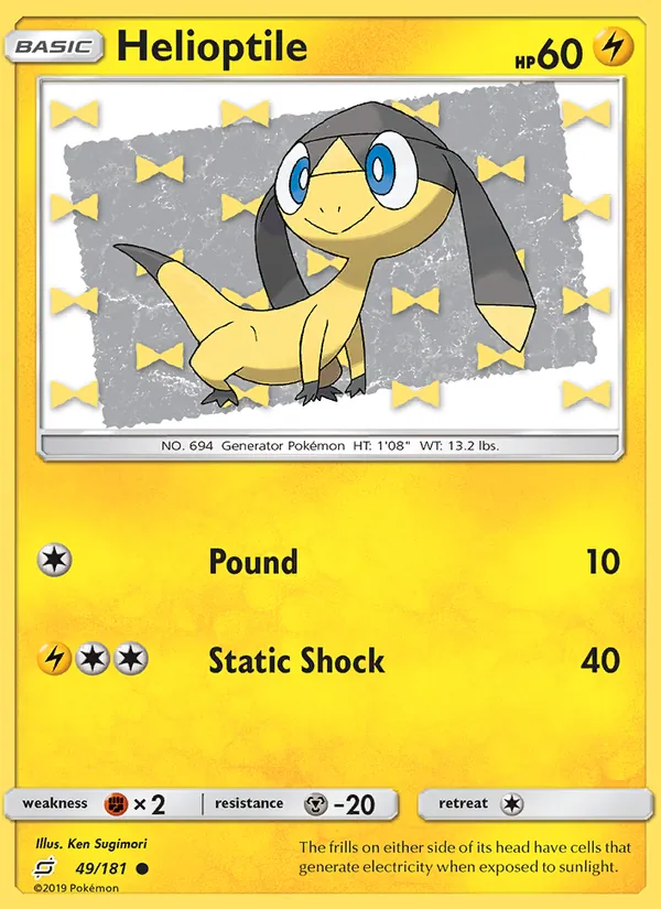 Helioptile full card art