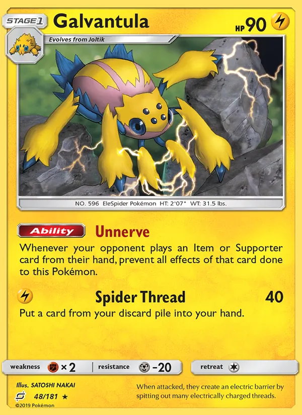 Galvantula full card art