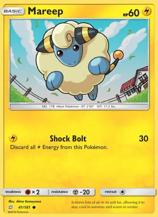Mareep #41 · Team Up Pokémon card