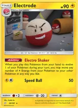 Electrode · Team Up Pokémon card