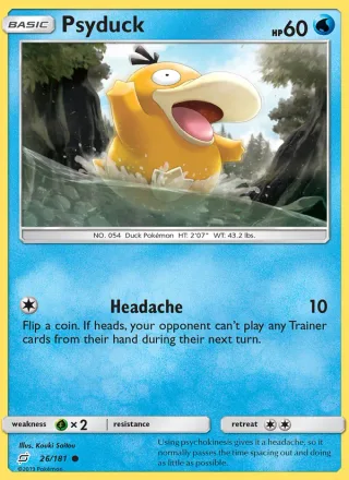 Psyduck #26 · Team Up Pokémon card